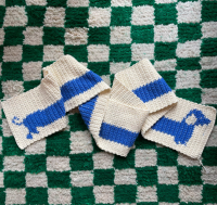 PDF Sausage Dog Scarf Crochet Pattern