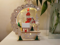 Exclusive Moon House Lighting Showpiece