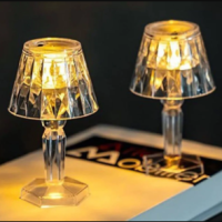 Crystal Table Lamp Control Rose Crystal Lamp