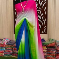 ✨ Rongdhonu Georgette Saree ✨