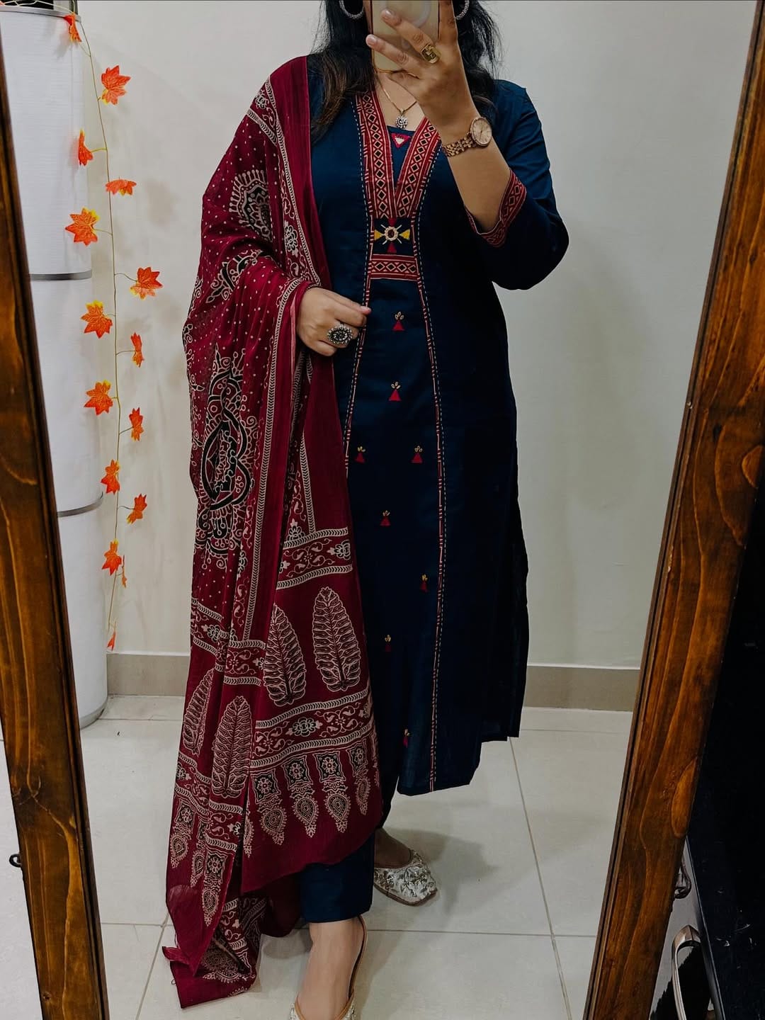 Premium Soft Cotton Readymade Three Piece for Women | Digital Print Cotton Dupatta | Elegant & Comfortable Outfit (Size 36–46)